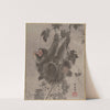 Monkey Hanging from Grapevines (ca. 1887) by Kawanabe Kyōsai