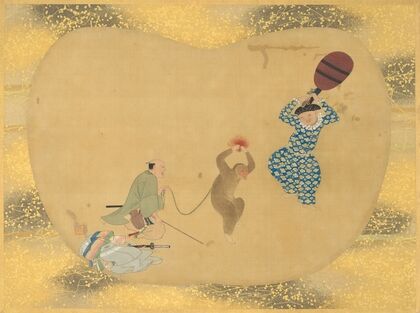 Monkey kyōgen performances (18th century)