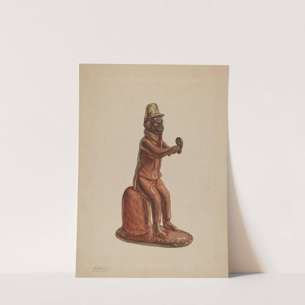 Monkey Statuette by Frank Fumagalli