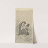 Monkey with insect by Ohara Koson