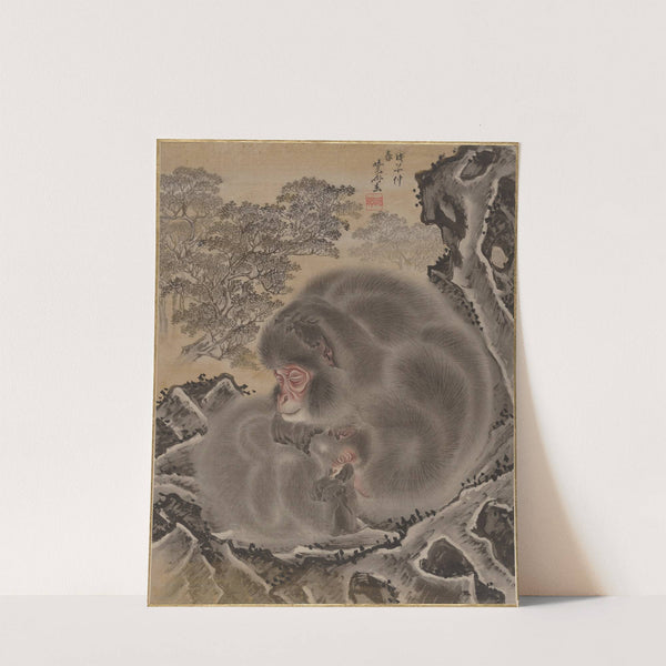 Monkeys (1888) by Kawanabe Kyōsai