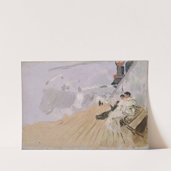 Monks on the Deck by Frits Thaulow