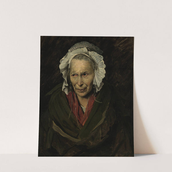 Monomaniac of Envy (La Monomane de l’envie) (1819-1822) by Théodore Géricault