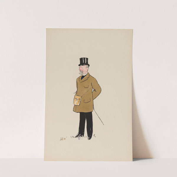 Monsieur Edmond Blanc (1900) by Georges Goursat (Sem)