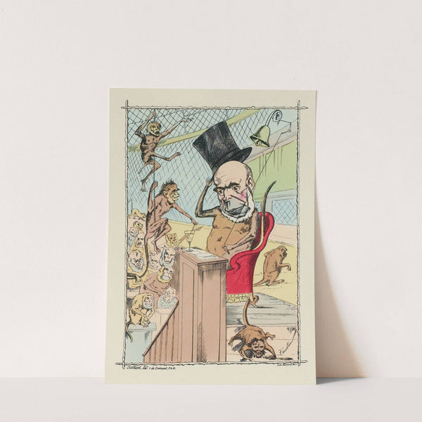 Monsieur GrévyPrésident du Palais des Singes (1871) by Faustin Betbeder