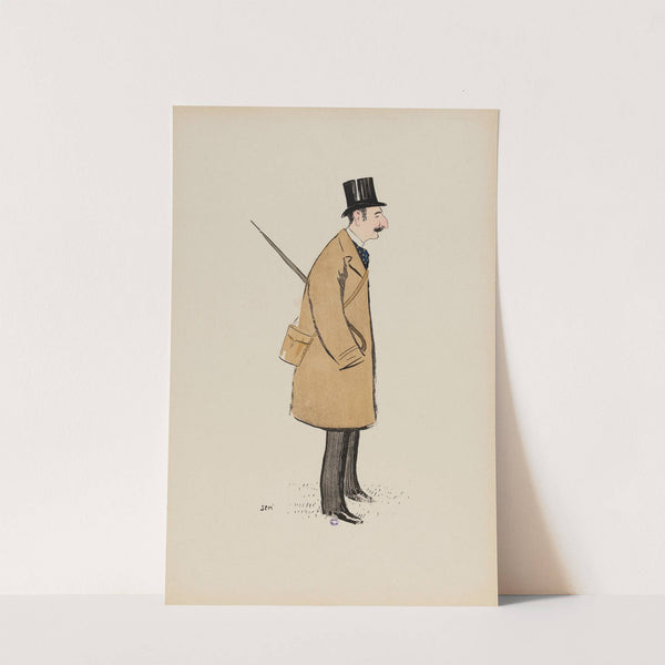 Monsieur Jean de Bremond (1900) by Georges Goursat (Sem)