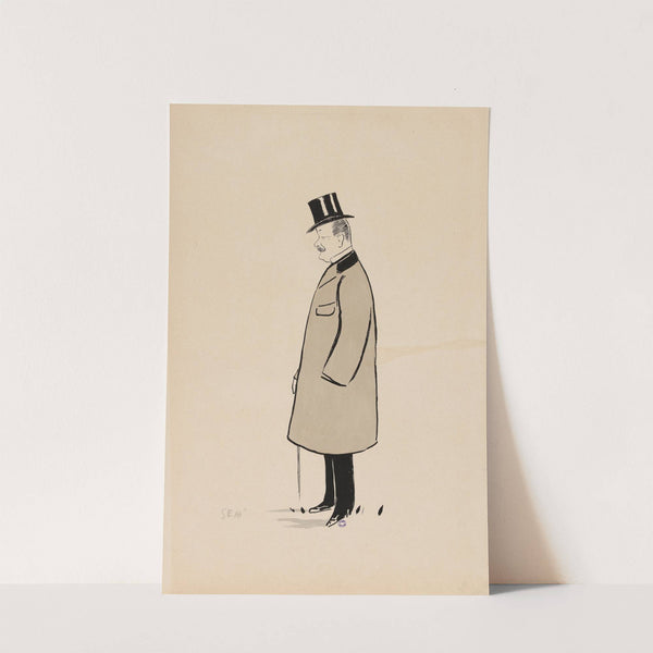 Monsieur Jean Prat (1900) by Georges Goursat (Sem)