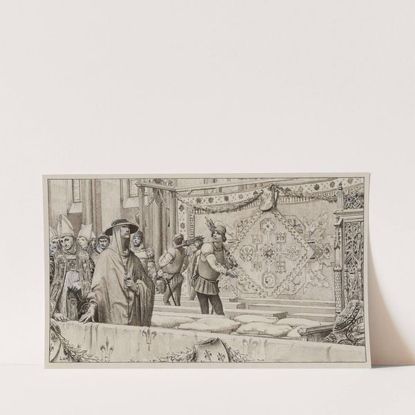 Monsieur le cardinal (1889) by Luc-Olivier Merson