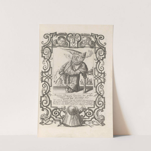 Monsieur Piperoux, Directeur der grossen Companie Tabak Negotiaten in Virginien und Brasilien, Pl. 27 (1710-1719) by Elias Baeck