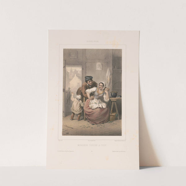 Monsieur touche-a-tout (1852) by Edmé Jean Pigal