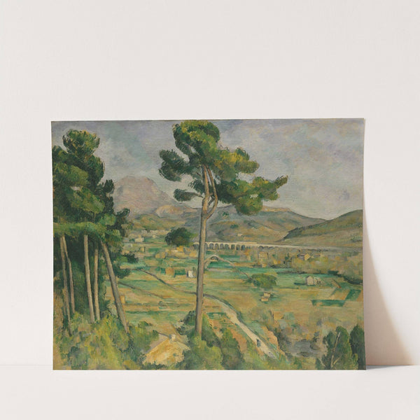 Mont Sainte-Victoire and the Viaduct of the Arc River Valley (1882–85) by Paul Cézanne