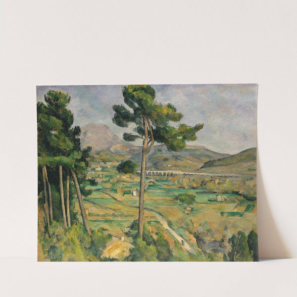 Mont Sainte-Victoire and the Viaduct of the Arc River Valley (1882–85) by Paul Cézanne