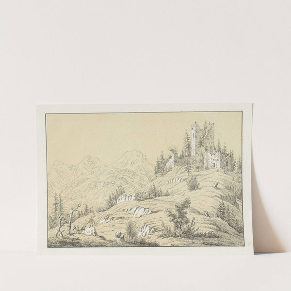 Mont Salvant (1840-1844) by Johann Friedrich Wagner