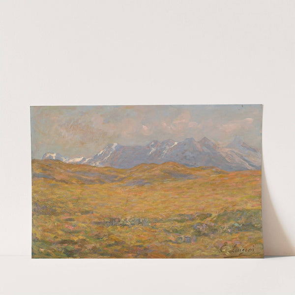 Montagna Alta by Emilio Longoni