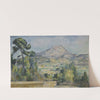 Montagne Saint-Victoire (Circa 1890) by Paul Cézanne
