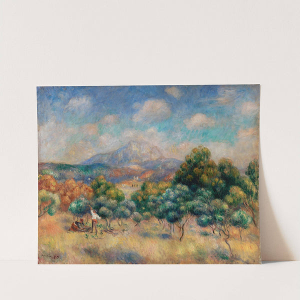 Montagne Sainte-Victoire (Paysage) by Pierre-Auguste Renoir