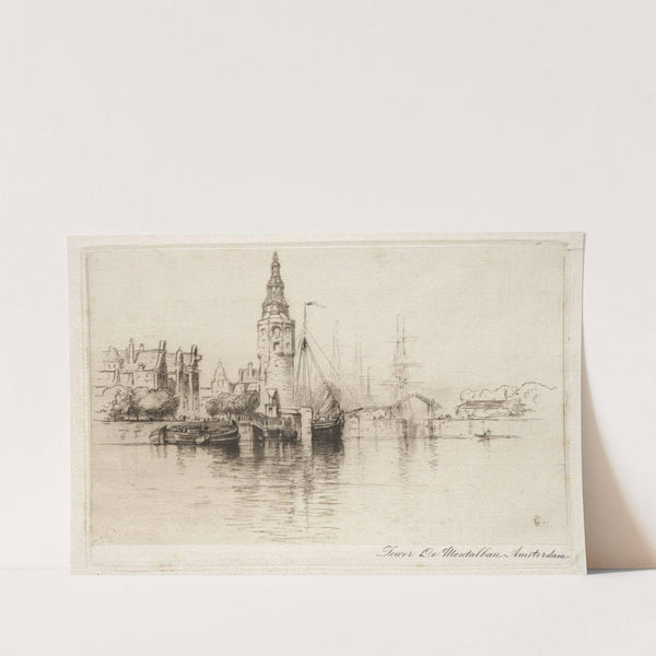 Montalbaans Tower, Province of North Holland, Netherlands (c. 1860–90) by Samuel Colman