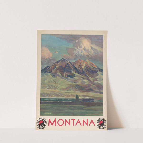 Montana Northern Pacific North Coast Limited by Gustav Wilhelm Krollmann