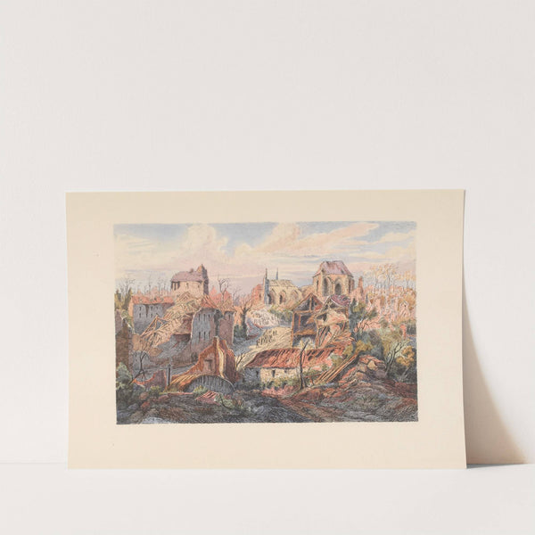 Montdidier – Vue générale (1920) by E. Tatin