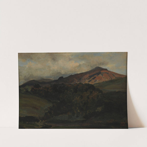 Monte-Cavo (1825-1828) by Jean-Baptiste-Camille Corot