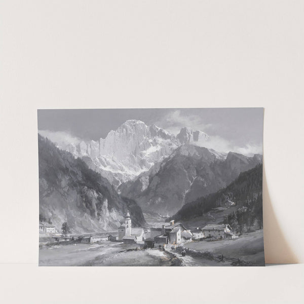 Monte Civetta (ca 1895) by Edward Theodore Compton