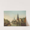 Montelbaanstoren and Zuiderkerk, Amsterdam by William Raymond Dommersen