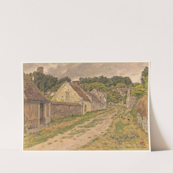 Montfort-l’Amaury (1924) by Henri Rivière