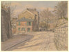 Montmartre (angle de la rue des Saules et de la rue de l’Abreuvoir) (1921)