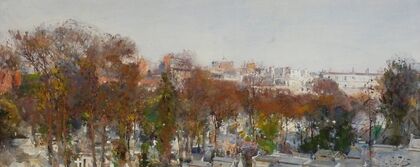 Montmartre Cemetery in Paris (1893)