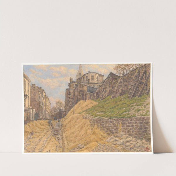 Montmartre (rue Cortot) (1923) by Henri Rivière