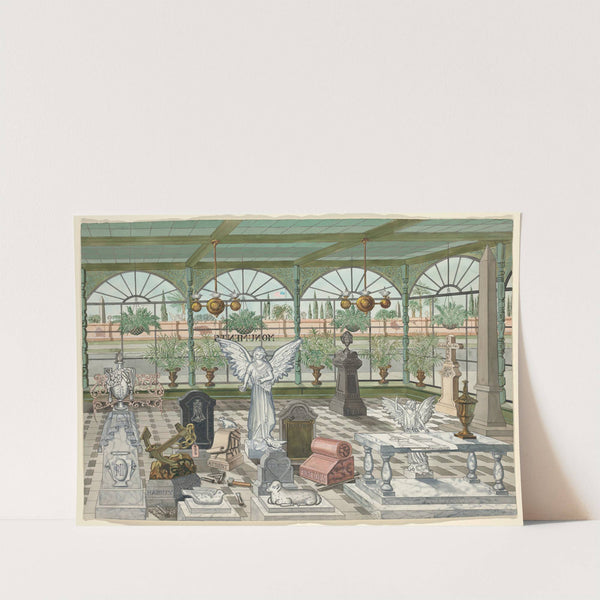 Monument Display Room, 1888 by Perkins Harnly