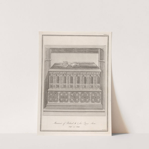 Monument of Richard II and his Queen Anne 1395-1399 by James Basire the younger