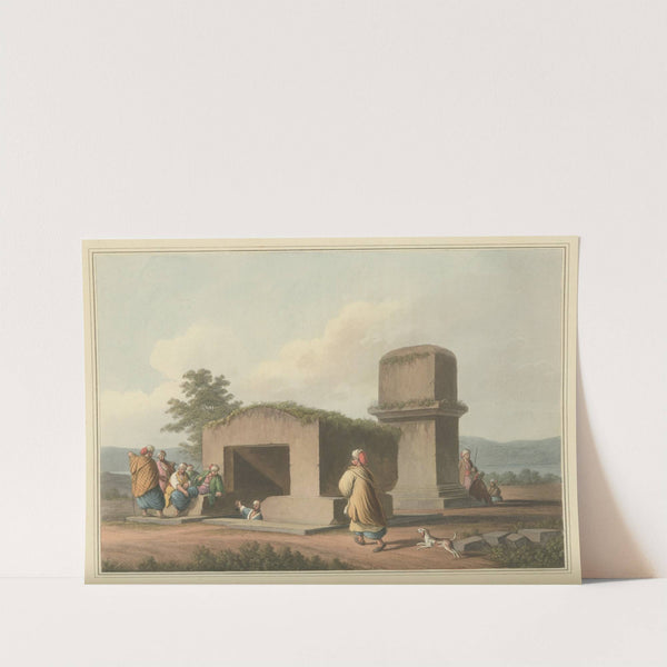 Monument on the Coast of Syria by Luigi Mayer