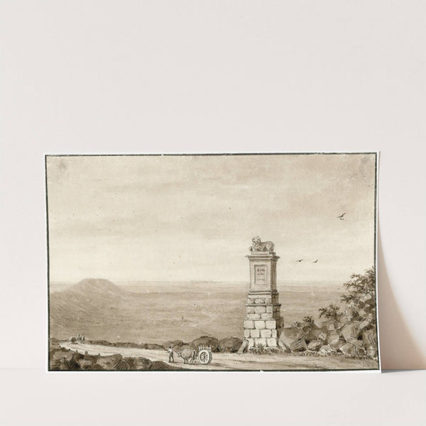 Monument op de Gouadarama by Otto Howen