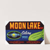 Moon Lake Brand Celery Label (1930-1950)