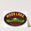 Moon Lake Brand Florida Vegetables Label (1930-1950)