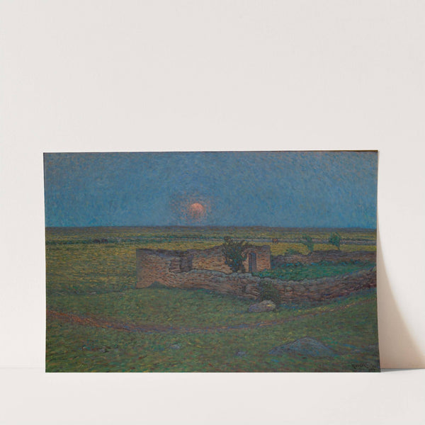 Moon Rising on Öland by Nils Kreuger