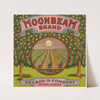 Moonbeam Brand Citrus Label (1930s)