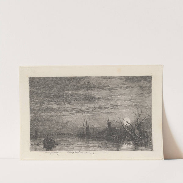 Moonlight by Thomas Creswick