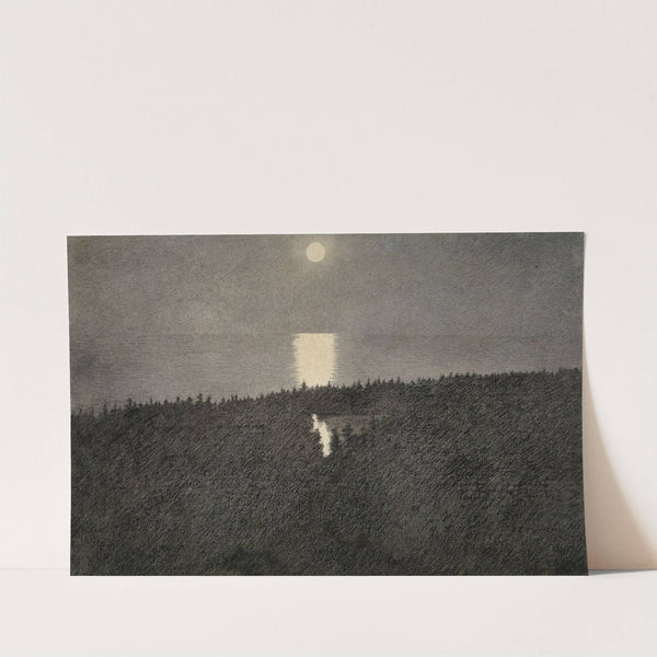 Moonlight by Theodor Kittelsen