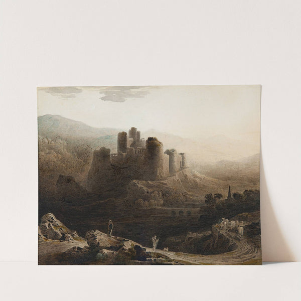 Moonlight – Chepstow Castle (1815) by John Martin