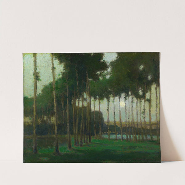 Moonlight Landscape by George Elmer Browne