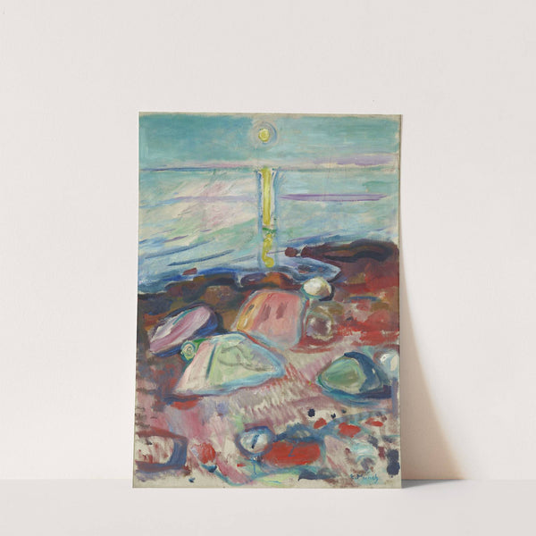 Moonlight on the Beach (1904) by Edvard Munch