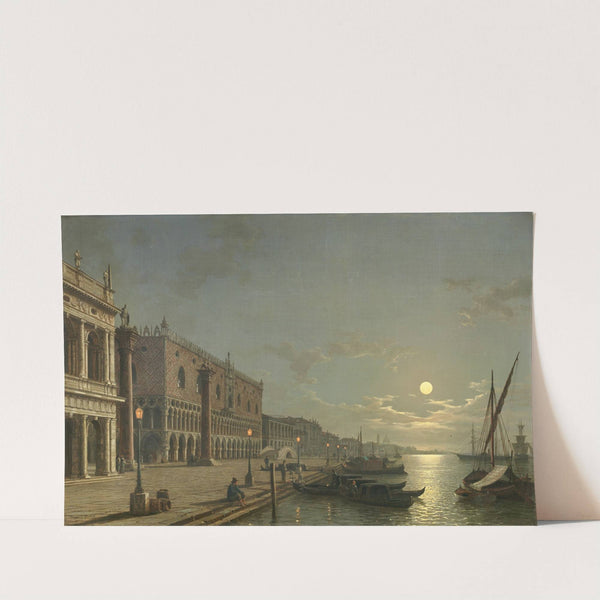 Moonlight on the Grand Canal, Venice by Henry Pether