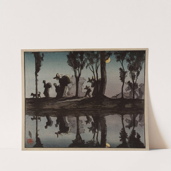 Moonlight On The Viga Canal by Helen Hyde