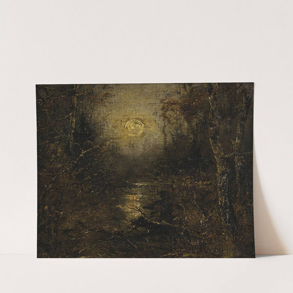 Moonlight Reflecting on Water by Homer Dodge Martin