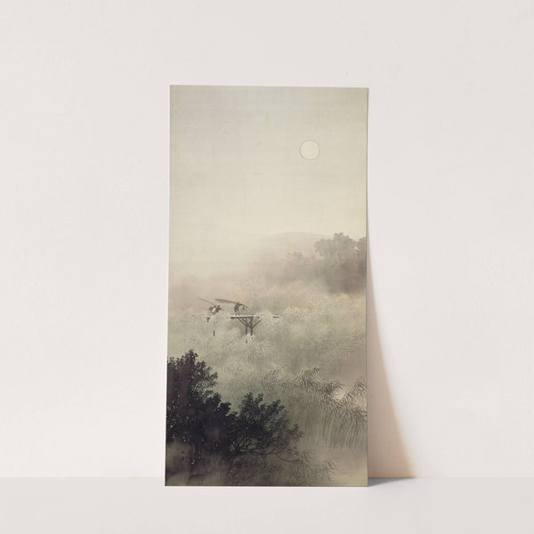 Moonlit Evening by Kawai Gyokudo