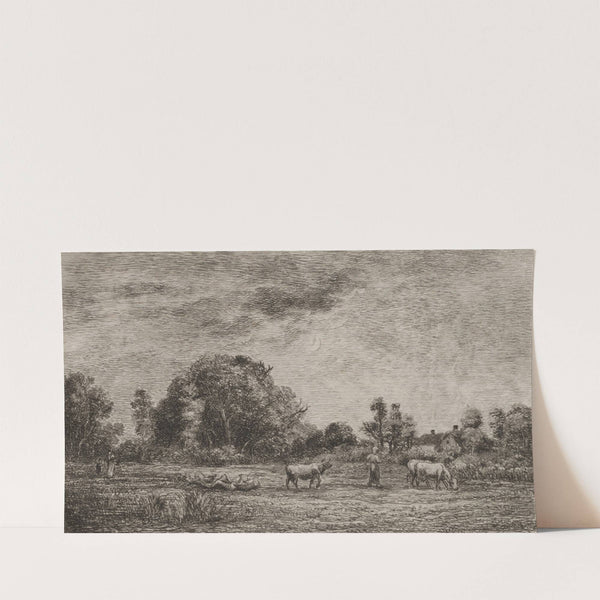 Moonrise (1861) by Charles François Daubigny