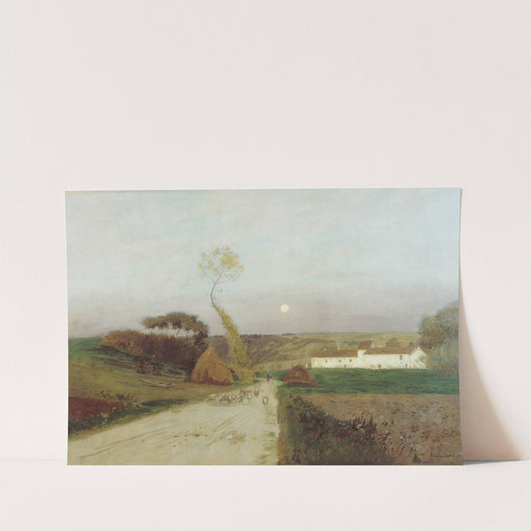 Moonrise (1896) by Eugen Jettel