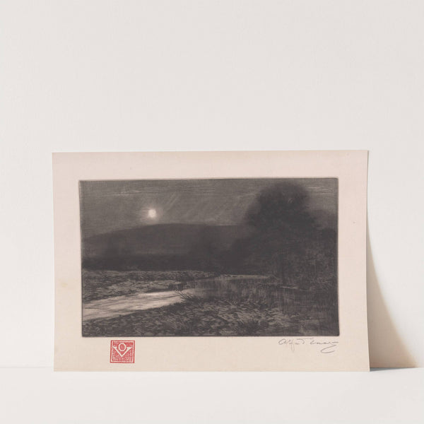 Moonrise on the River Dochray (Scotland) by Sir Alfred East